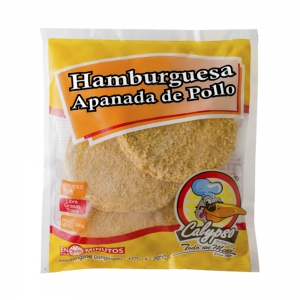 Hamburguesa Apanada de Pollo. 300gr:_1