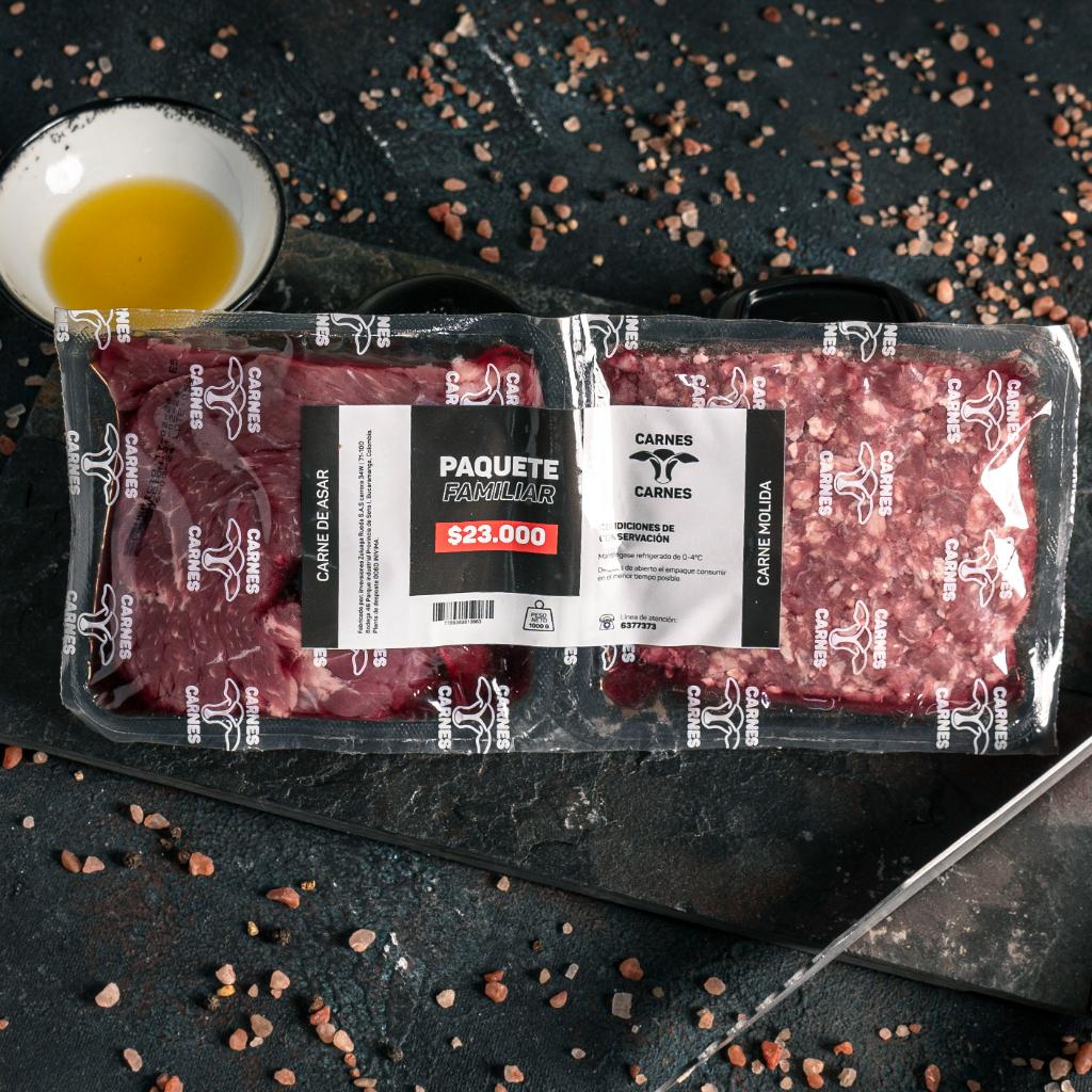 Duo pack familiar 1KG - Carnes y Carnes