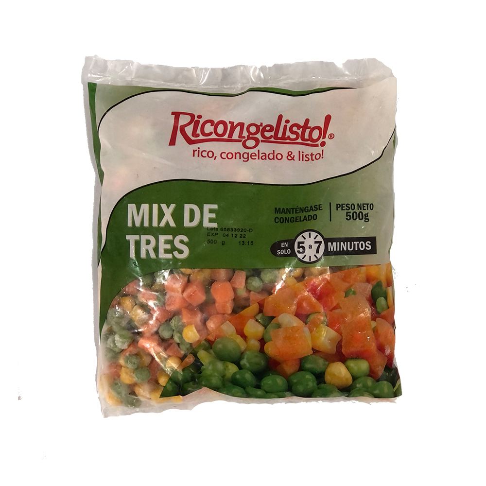 Mix de verduras. 500gr: - Carnes y Carnes